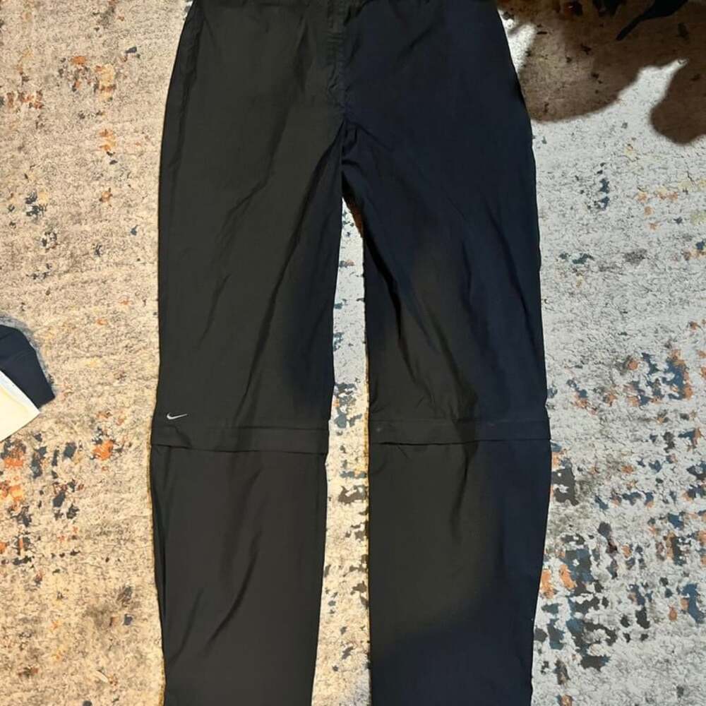 Nike Vintage Nylon Drill Joggers Sweatpants Y2K